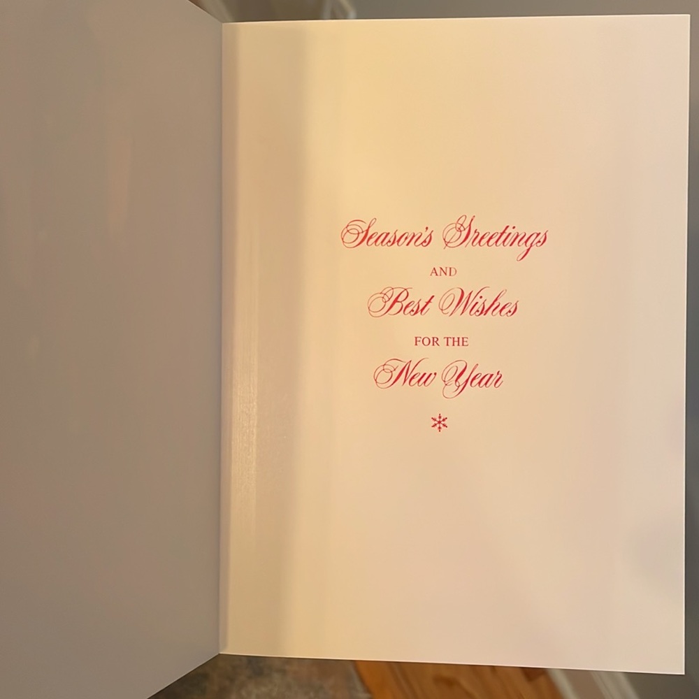 Christmas Cactus Season’s Greetings Holiday Cards - Picture 3 of 4